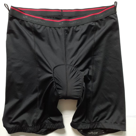 Bellwether Premium Mesh Men's Cycling Undershort/Pad in Black Size 3XL - Picture 1 of 14